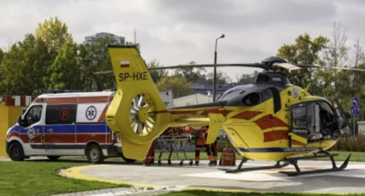 Szpital w Łukowie buduje lądowisko dla helikopterów przy ulicy Parkowej!