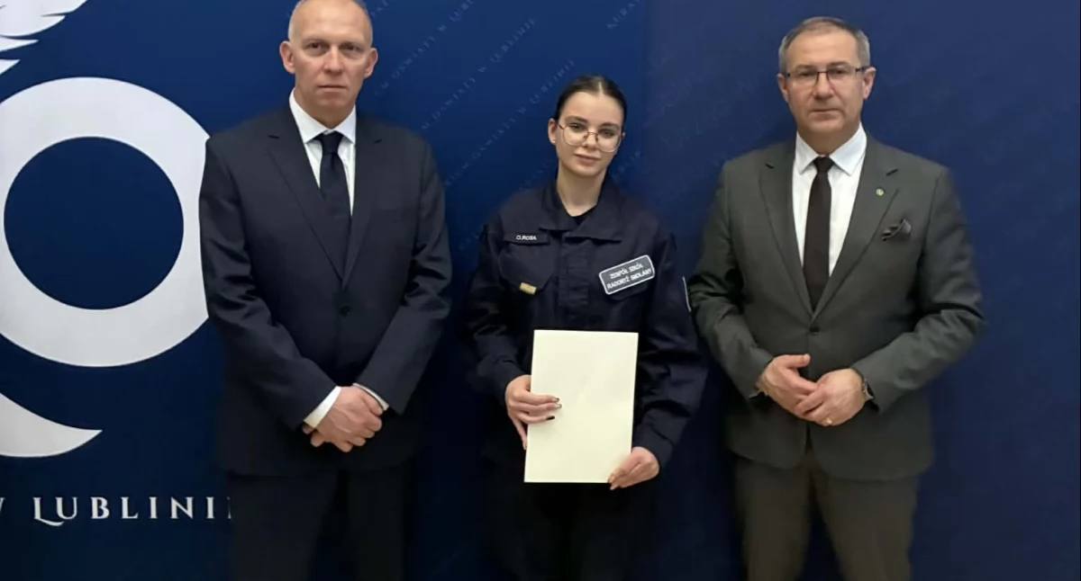 Oliwia Rosa z Radoryża Smolanego dostała stypendium premiera