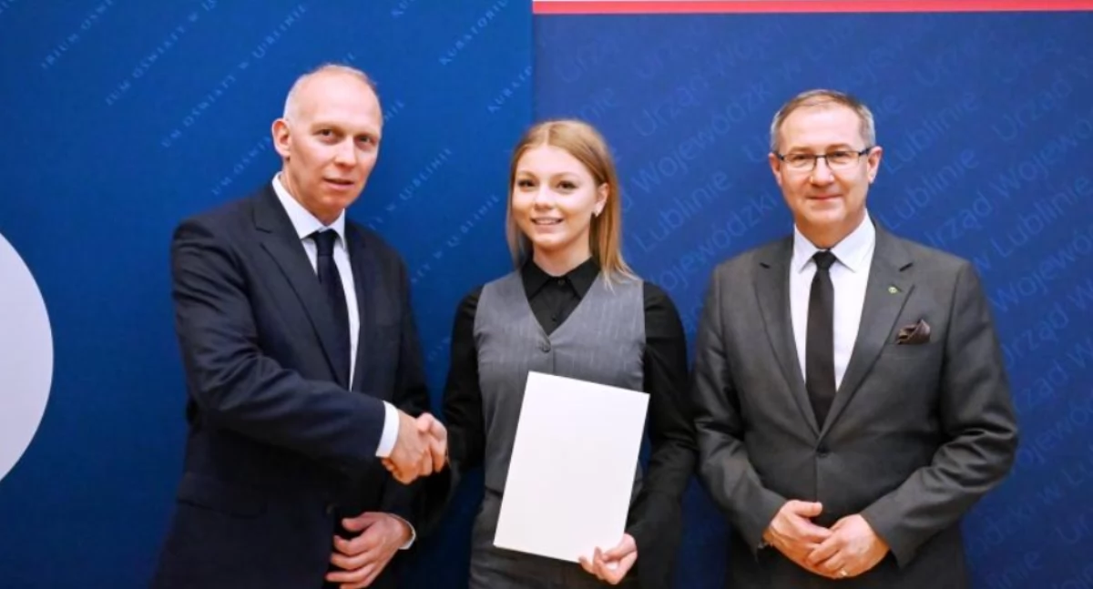 SUKCES UCZENNICY „ROLNIKA”. ALICJA SULEJ STYPENDYSTKĄ PREZESA RADY MINISTRÓW.