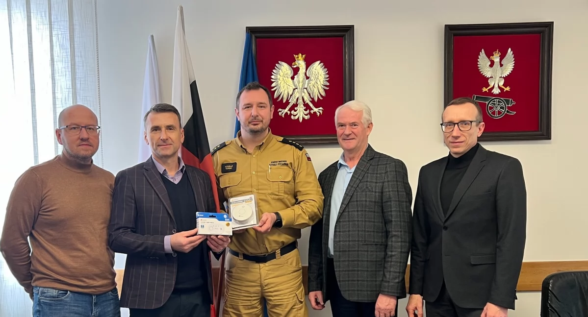Gmina Stoczek Łukowski rozdaje darmowe czujniki dymu i czadu dla mieszkańców