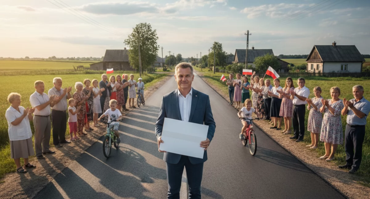 Mamy to! Wójt Andrzej Hryciuk ogłasza sukces: Ponad 890 tys. zł wpłynie na konto gminy na ważny remont