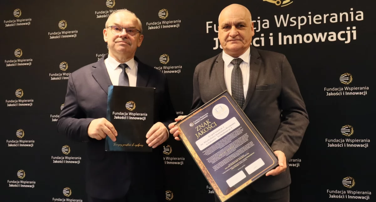 Łuków: Zespół Szkół nr 3 wśród najlepszych w Polsce. Prestiżowy certyfikat dla Reymonta