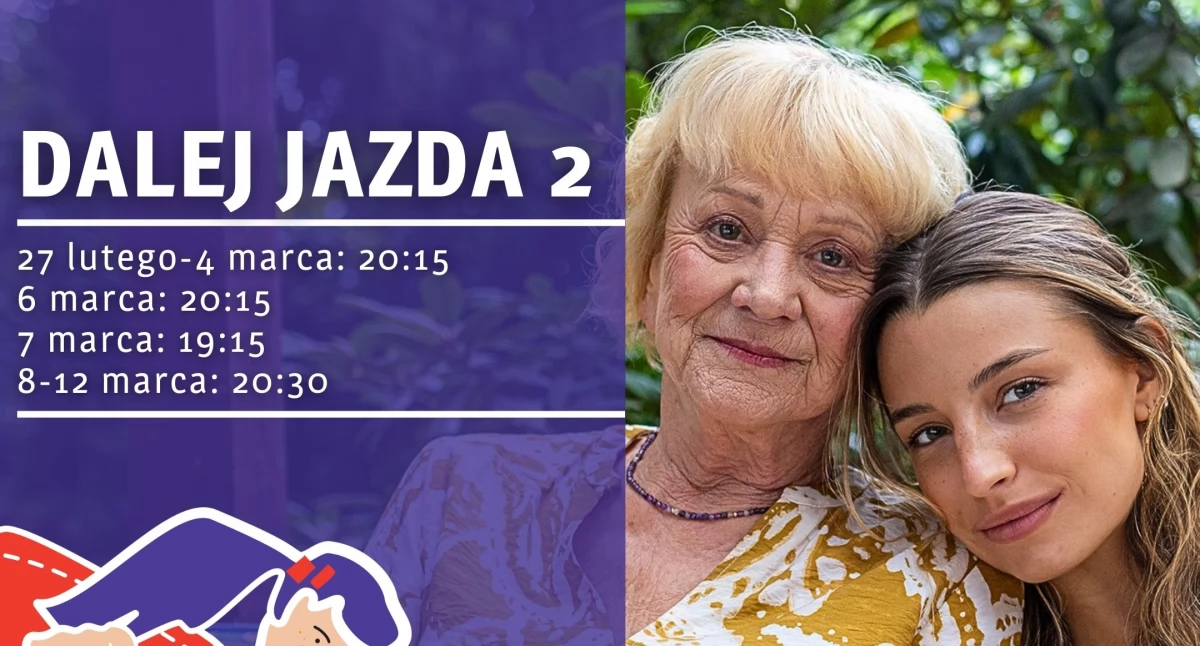 Polska komedia „Dalej jazda 2” w Kinie Łuków