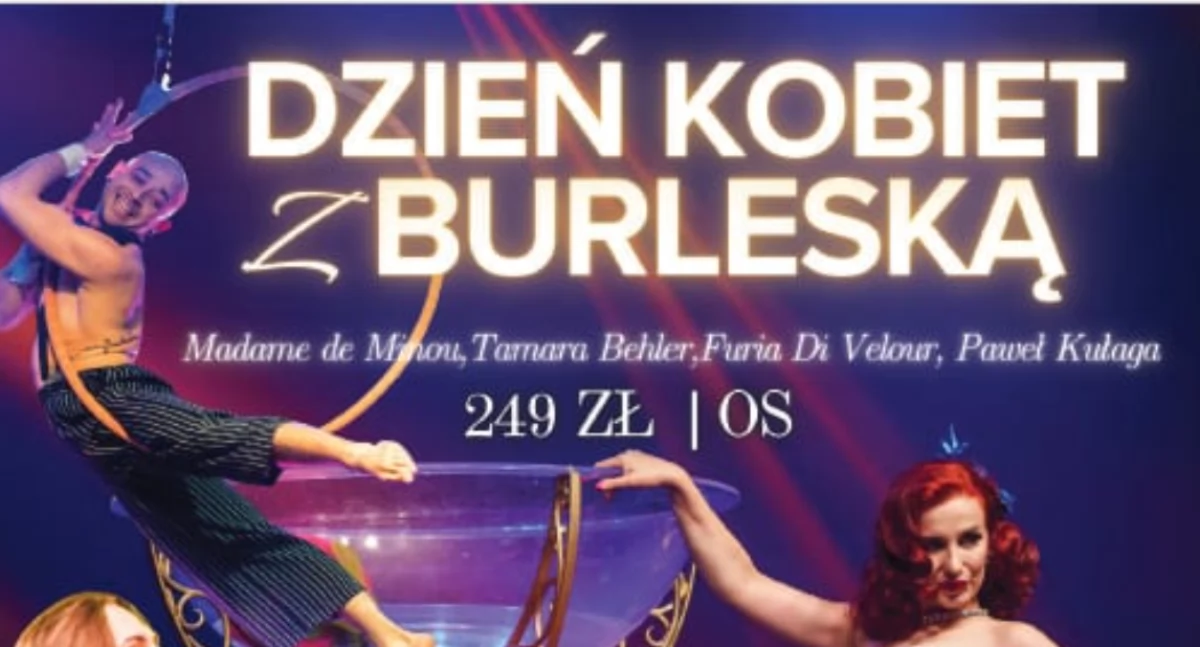 Zalesie: Madame de Minou w Chabrowym. Burleska i kolacja już 7 marca! 
