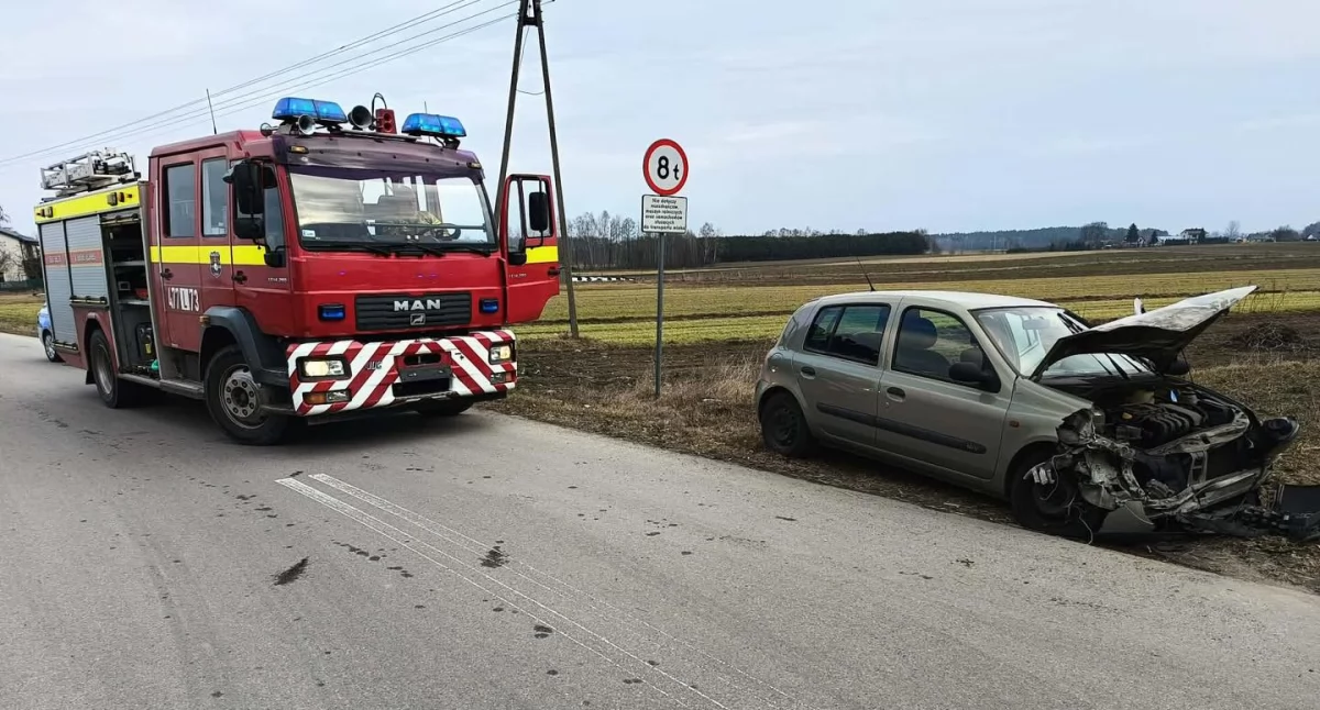 Pilna interwencja w Wojcieszkowie: Trzy zastępy na ul. Burzeckiej