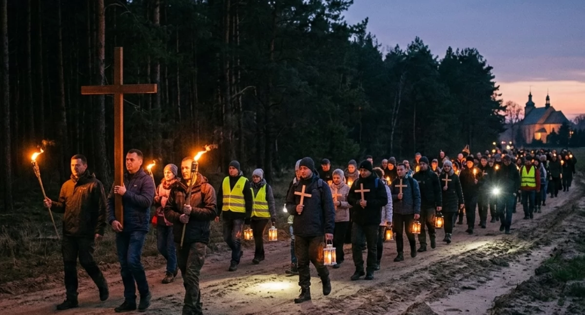 Droga Krzyżowa z Adamowa do Woli Gułowskiej. Sprawdź trasę!