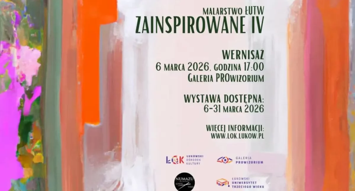 Łuków: Wystawa malarstwa i rękodzieła seniorek w Galerii PROwizorium to wyjątkowe spotkanie z pasją 