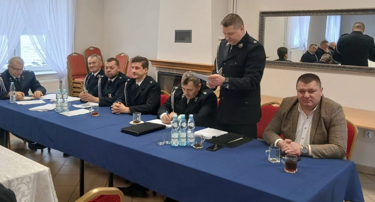 Gmina Krzywda wybrała nowych szefów straży pożarnej na kolejnych pięć lat