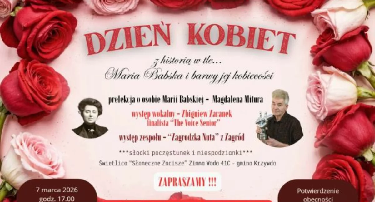  Dzień Kobiet w Łukowie i okolicy to koncerty, wystawy oraz zlot morsów