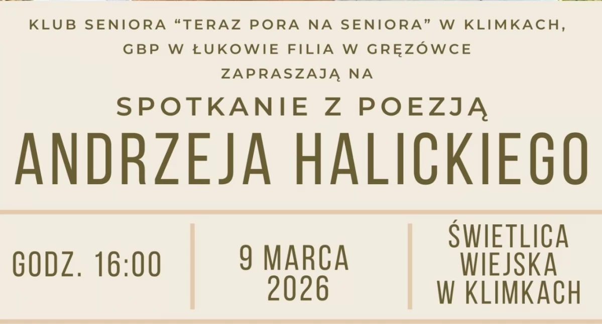 Wyjątkowe spotkanie w gminie Łuków! Sprawdź, co przygotował Andrzej Halicki
