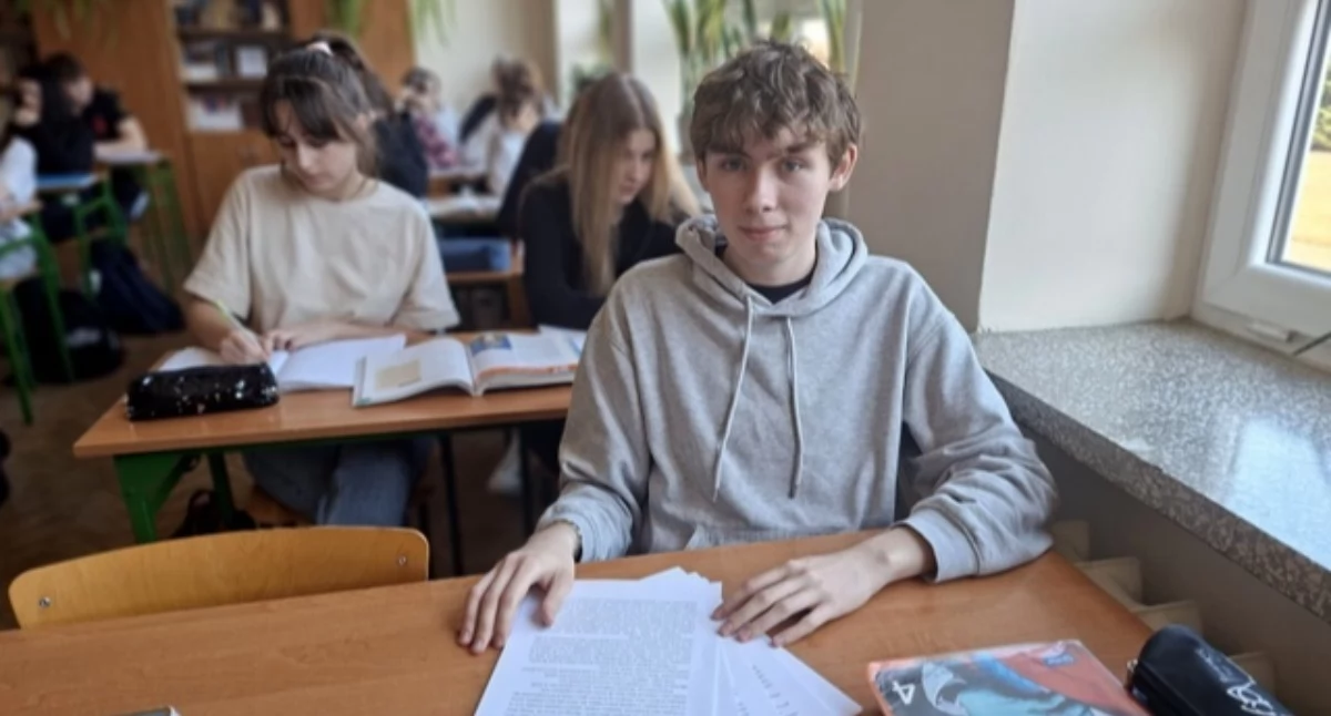 Łuków: Nikodem Janaszek z IV LO laureatem konkursu literackiego