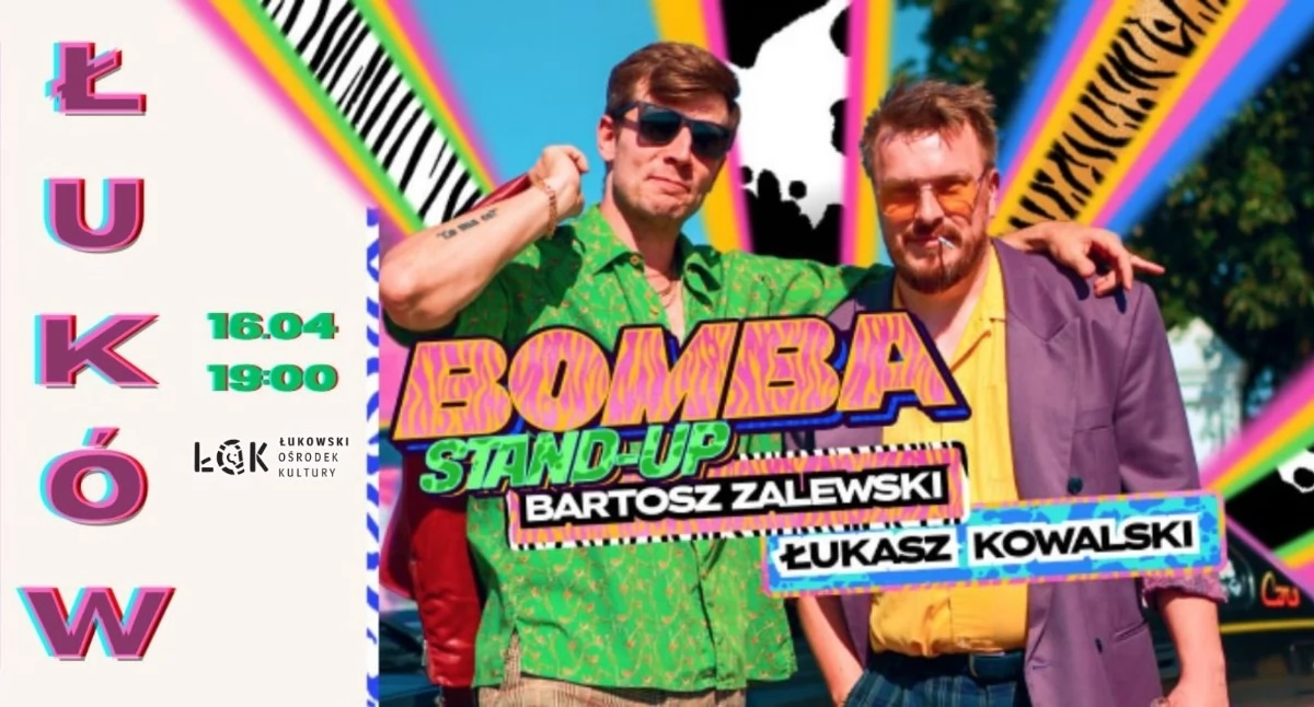Szykujcie się na wybuchy śmiechu! Kowalski i Zalewski w Łukowie.