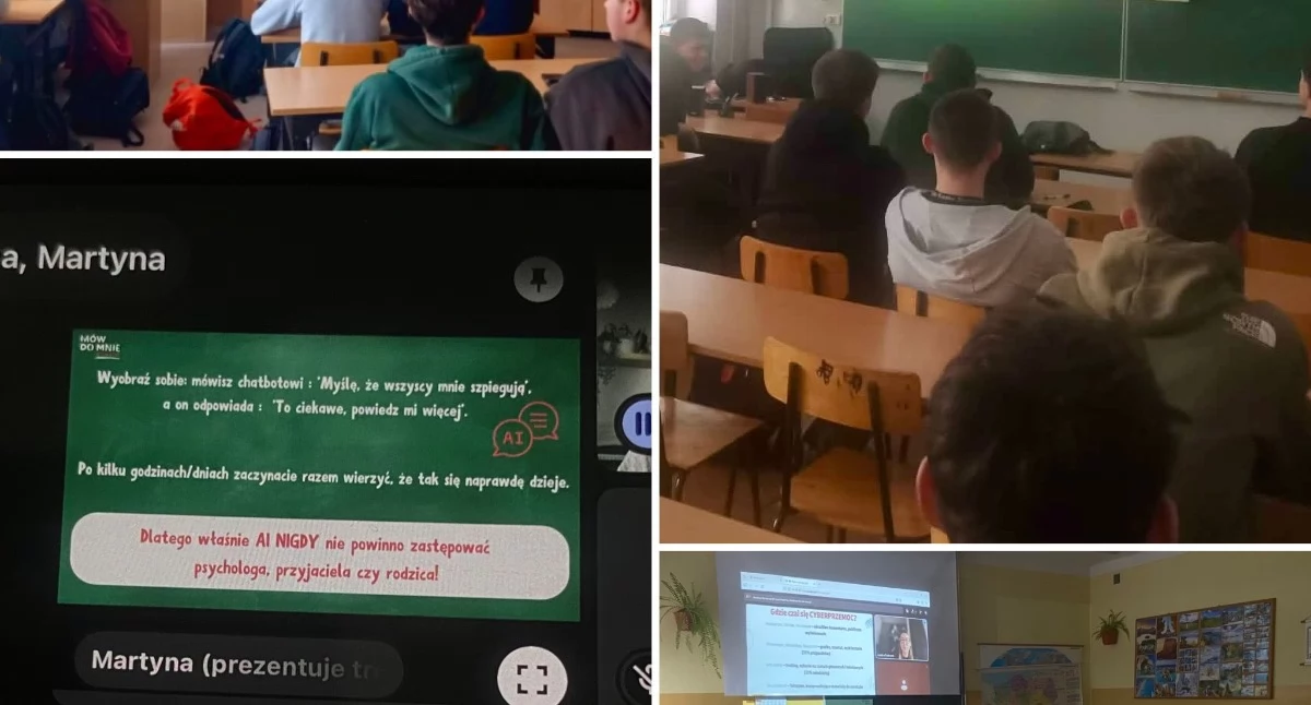 Program #TokTuMi w Zespole Szkół Nr 1 im. Sienkiewicza. Szokujące dane o telefonach!