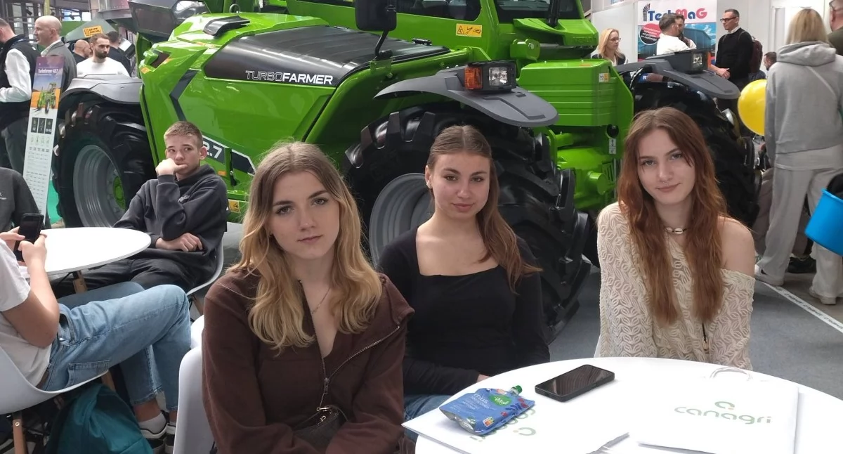 Uczniowie Technikum na targach AGROTECH w Kielcach. Tak wygląda rolnictwo przyszłości