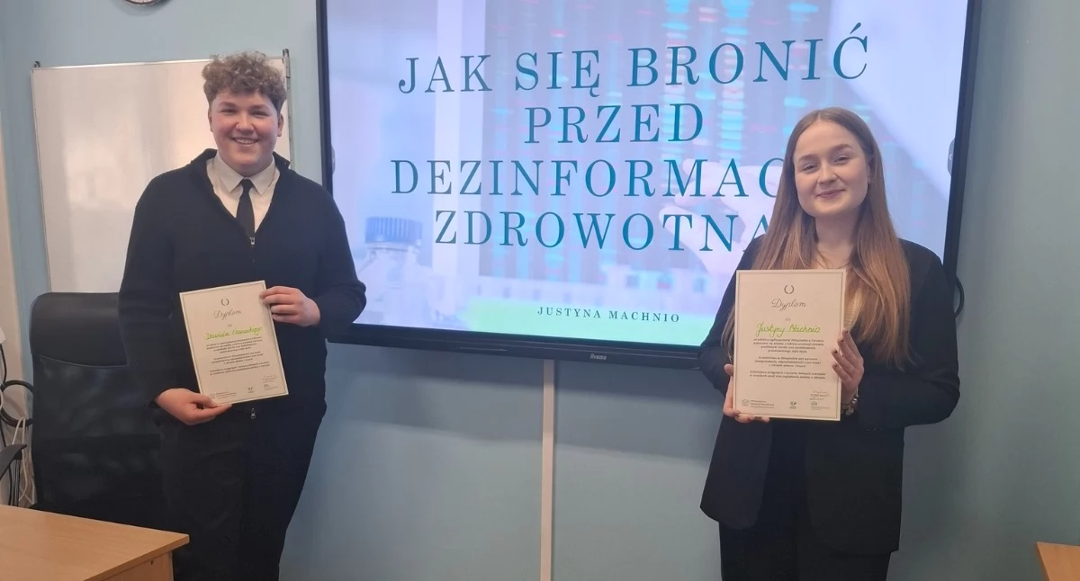 Sukces młodych medyków z łukowskiego „Reymonta”. Komisja była pod wrażeniem!