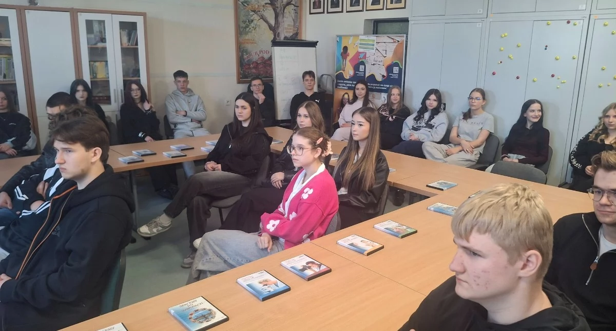 Powiatowy Urząd Pracy w Łukowie gościł uczniów z Radoryża