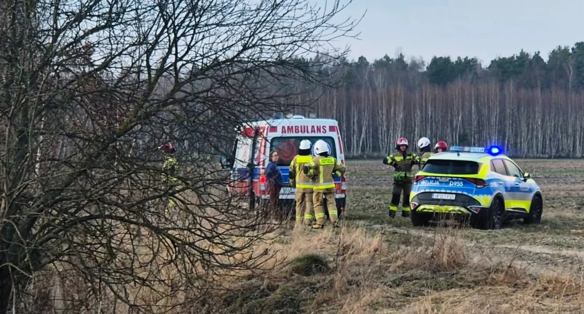 Tragiczny finał prac na łące! Śmigłowiec LPR w akcji pod Łukowem