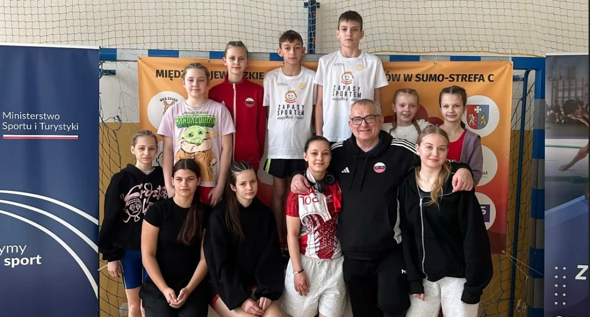 GKS Armaty Stoczek Łukowski najlepszy w regionie! Mamy złote medalistki w sumo.