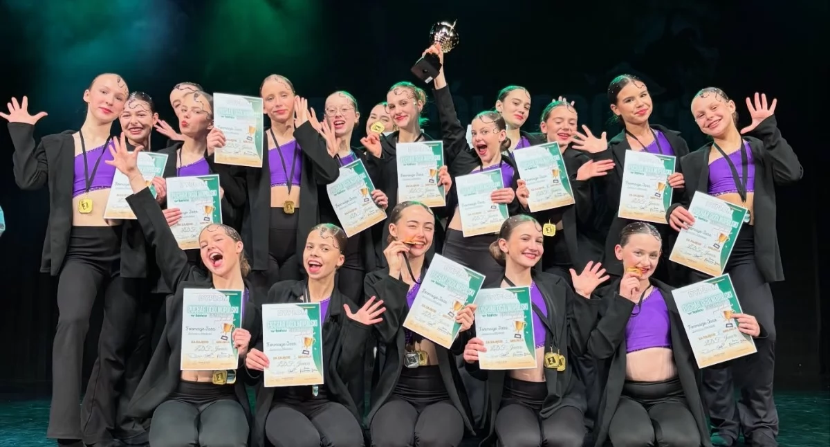 ŁOK Dance Factory podbija Marki! Mamy aż 18 miejsc na podium ogólnopolskiego turnieju.