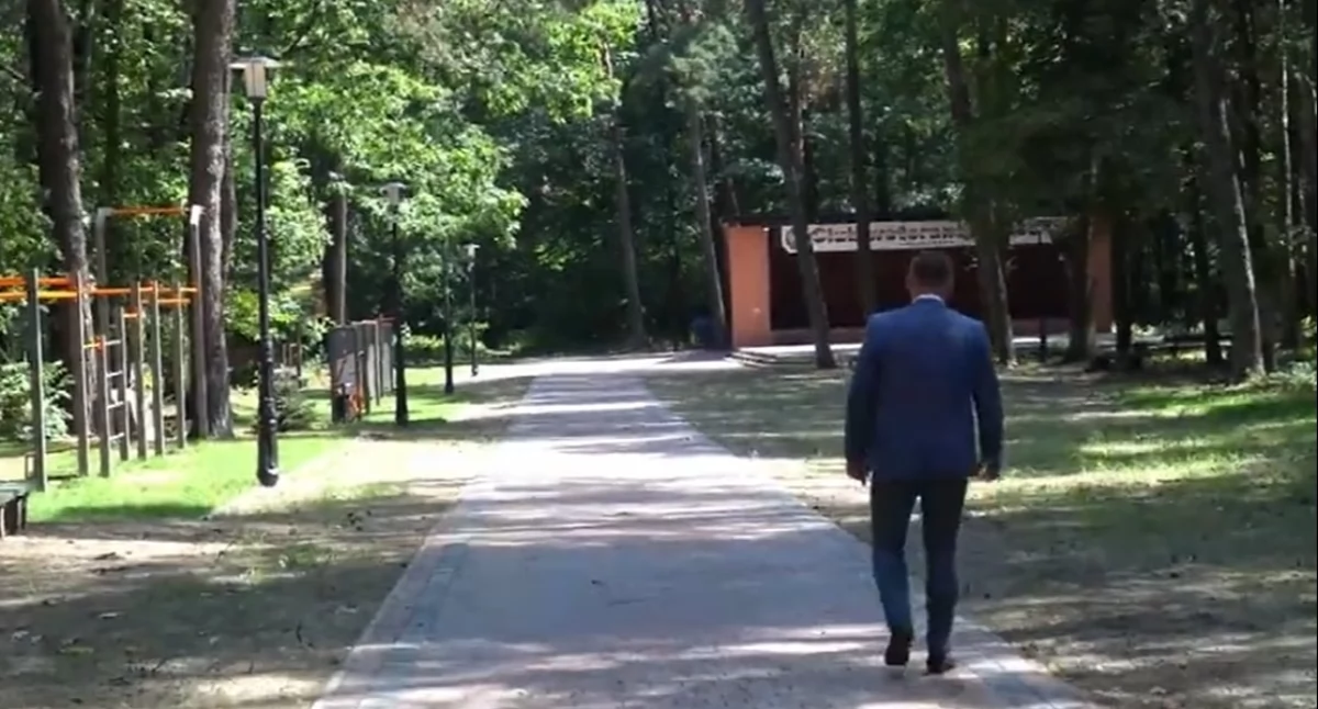 Park Chojniak w Stoczku Łukowskim: Mniej wyciętych drzew i poślizg z amfiteatrem