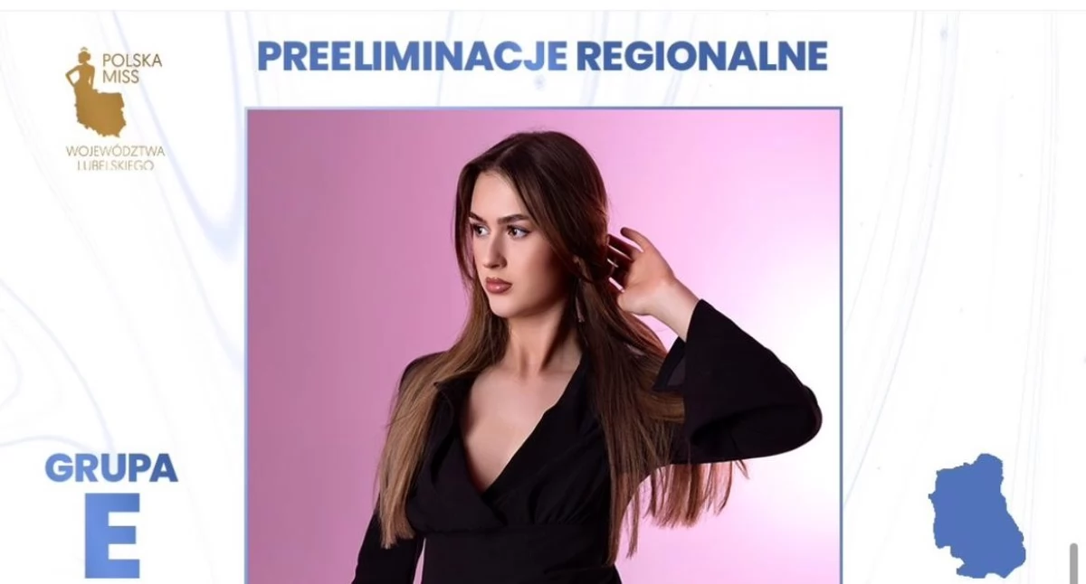Łuków wspiera Nadię! Nasza mieszkanka w finale Polska Miss Lubelskiego