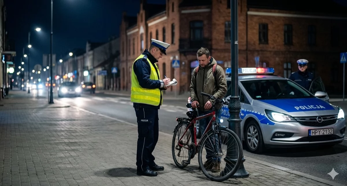 Pijani rowerzyści w Łukowie i Strzyżewie. Policja nie ma litości dla nieodpowiedzialnych cyklistów