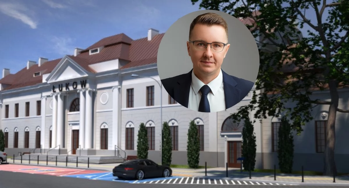 PKP nie zapewni ogrzewanej poczekalni na remontowanym dworcu w Łukowie