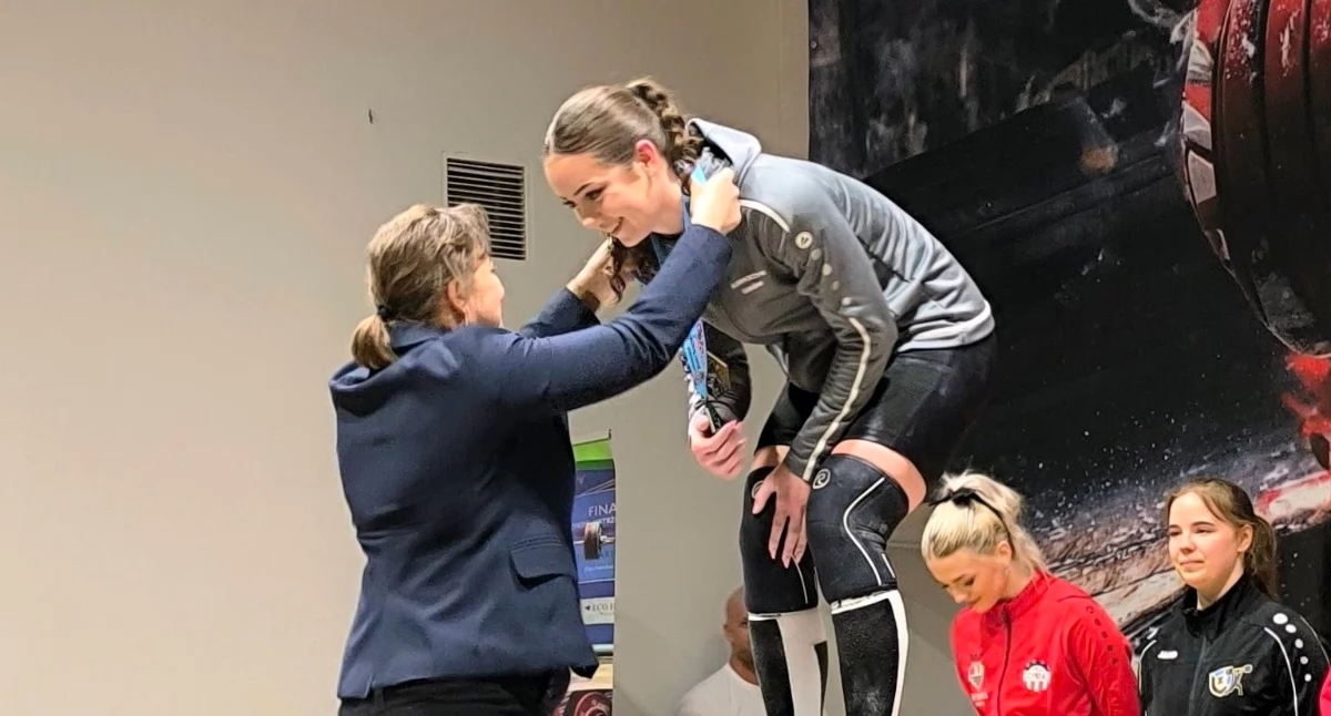Julia Ognik mistrzynią Polski Juniorek w podnoszeniu ciężarów 61 kg