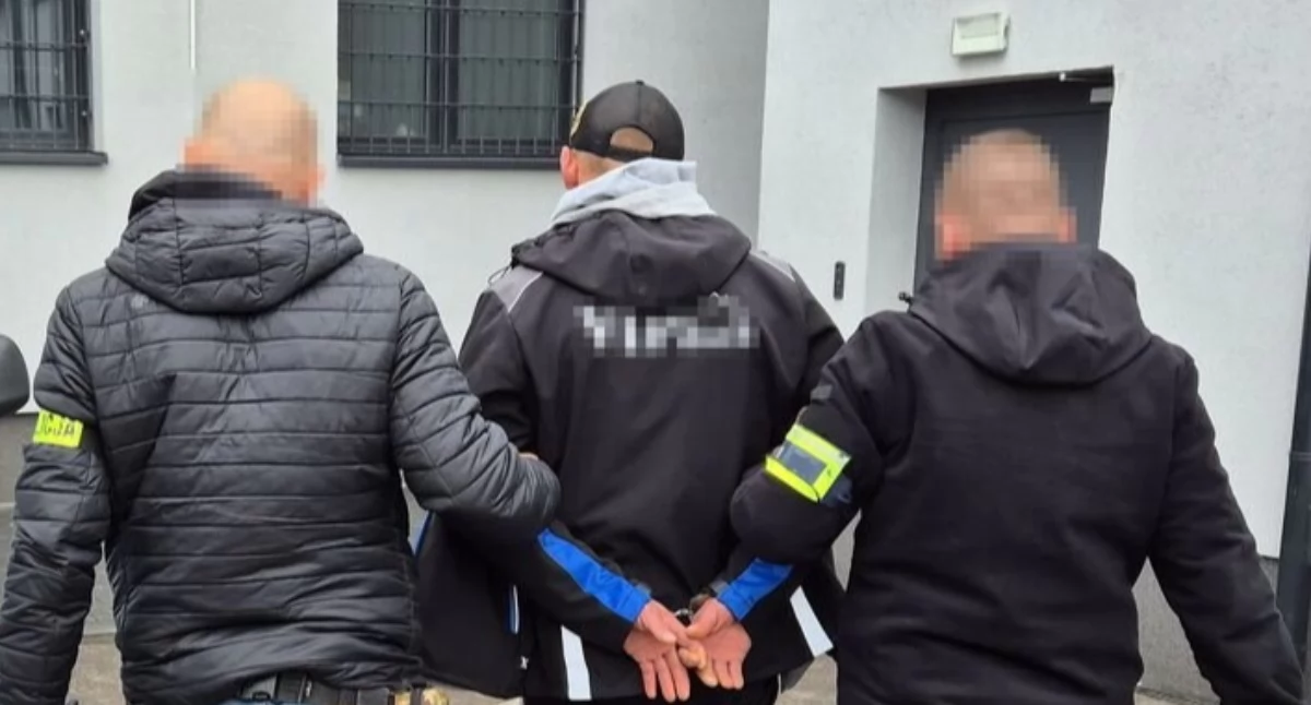 Policja dopadła uciekiniera z Łukowa podczas porannego spaceru na Mazowszu