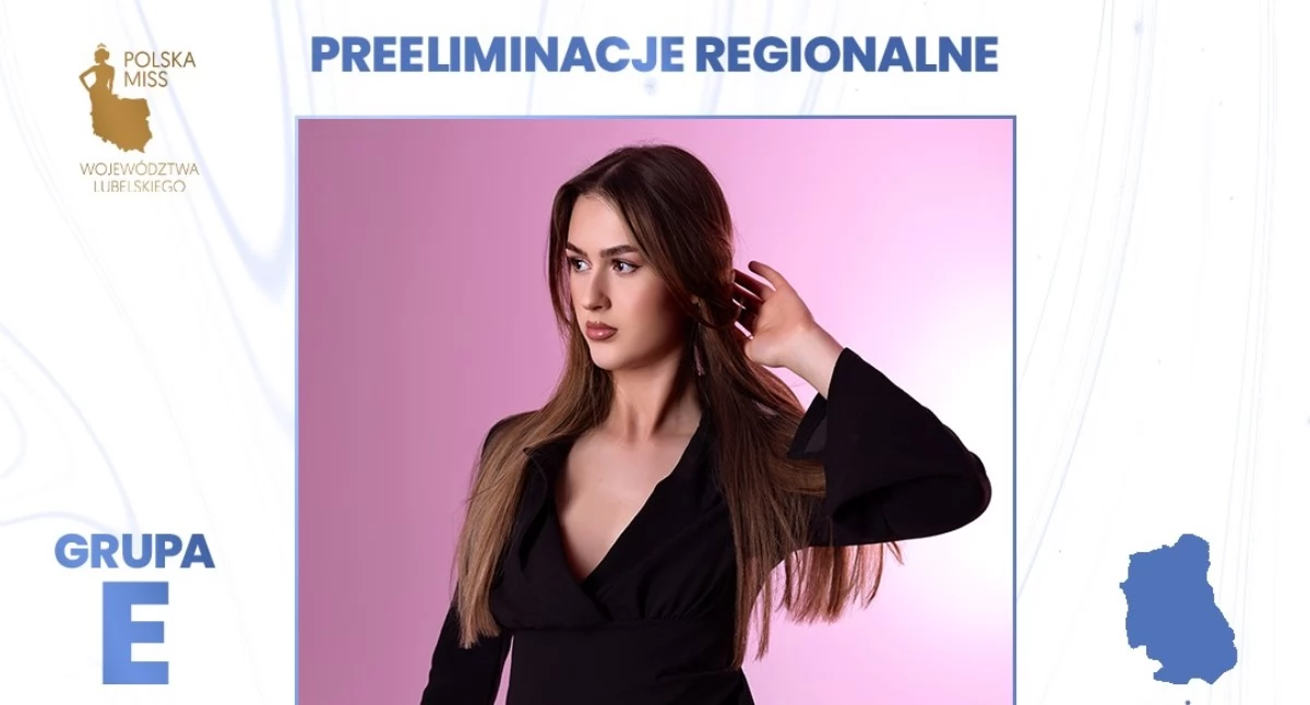 Nadia Kaszo Zgierska z Łukowa w półfinale Polska Miss Województwa Lubelskiego 2026
