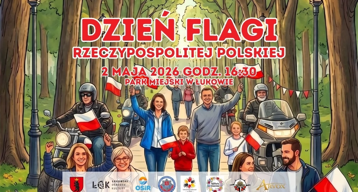 Piknik z okazji Dnia Flagi Rzeczypospolitej Polskiej w Łukowie 
