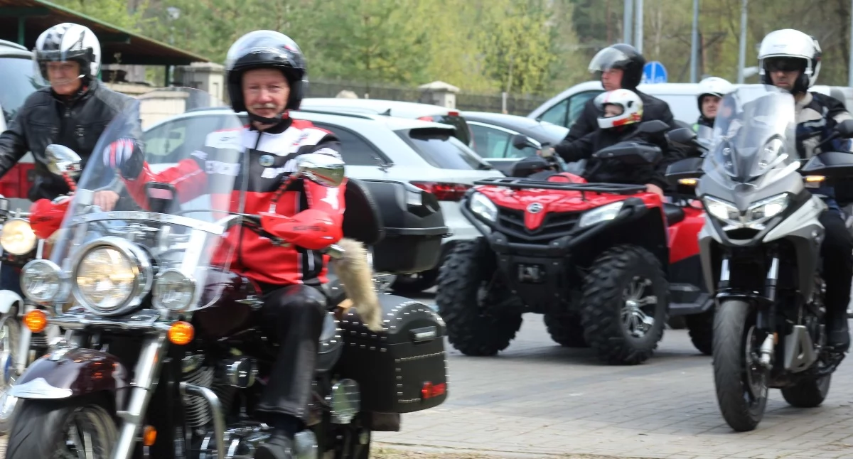 Łuków: Motocykliści zainaugurowali sezon 2026 i wsparli rehabilitację Mateusza Drosia