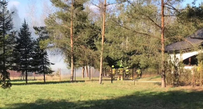 Weekend pełen ognia w powiecie łukowskim. Strażacy mieli pełne ręce roboty