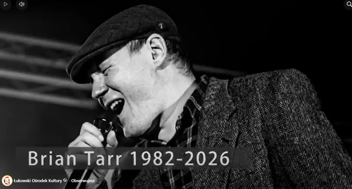 Pożegnanie głosu, który kochał Łuków. Nie żyje Brian Tarr, wokalista ŁOKej Band