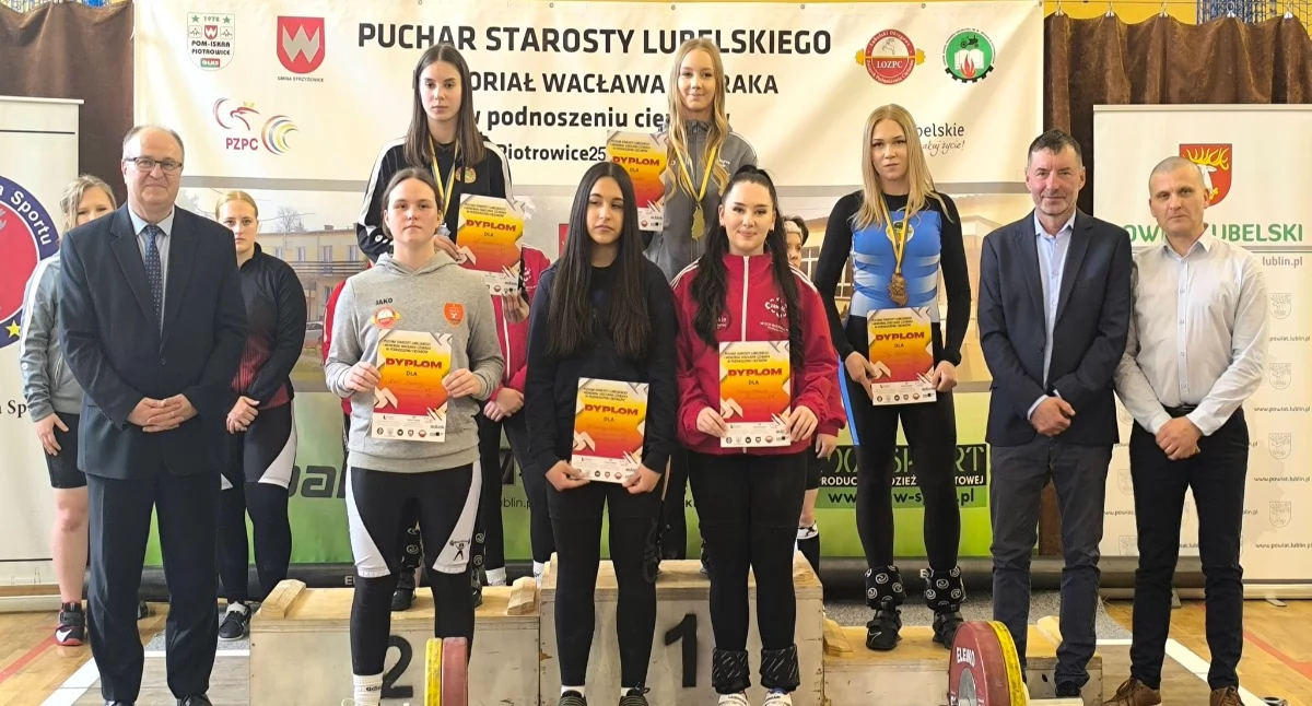 Sukcesy sztangistek „Olimpijczyka” Łuków w Piotrowicach