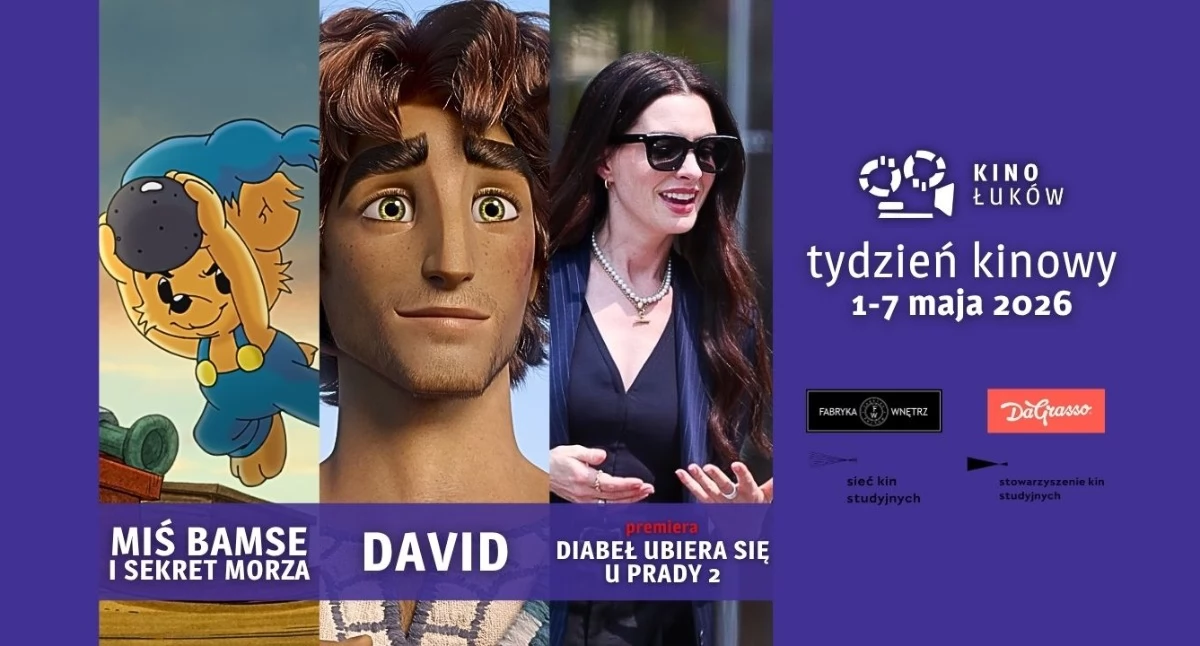 Filmy w Kinie Łuków w dniach od 1 do 7 maja (ZAPRASZAMY NA SEANS)