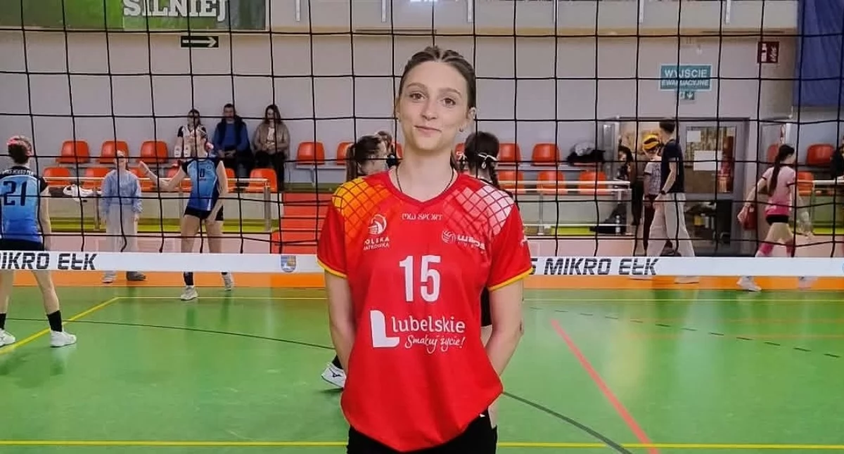 SIATKARSKI DIAMENT Z WOJCIESZKOWA! Julia Kisiel w Kadrze 