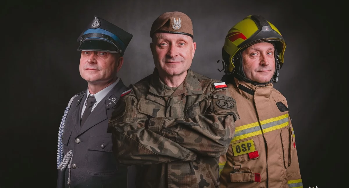 Służba bez granic: strażak, żołnierz, społecznik