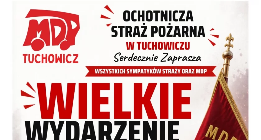 Historyczny dzień w Tuchowiczu: Nadanie proporca dla Młodzieżowej Drużyny Pożarniczej