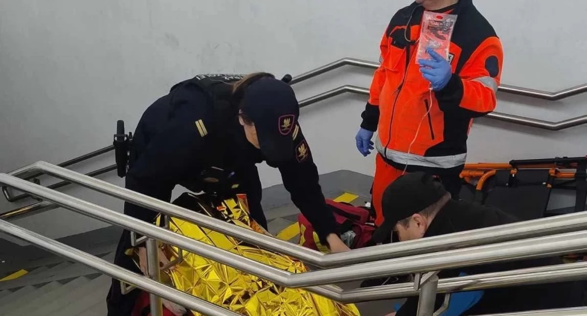 Brawo dla naszych funkcjonariuszy z Łukowa!  Patrol SOK ruszył na ratunek podczas służby na stacji.
