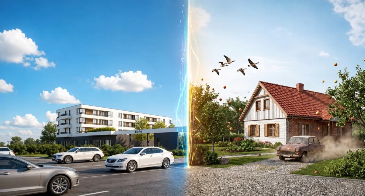 Własny dom pod miastem czy nowoczesne mieszkanie? Sprawdziliśmy, co wybierają łukowianie w 2026 roku