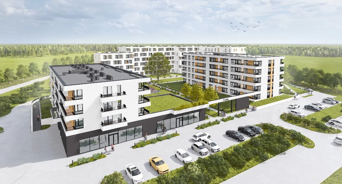 Nowa architektura zmienia charakter i wartość nieruchomości przy ulicy Farfak w Łukowie