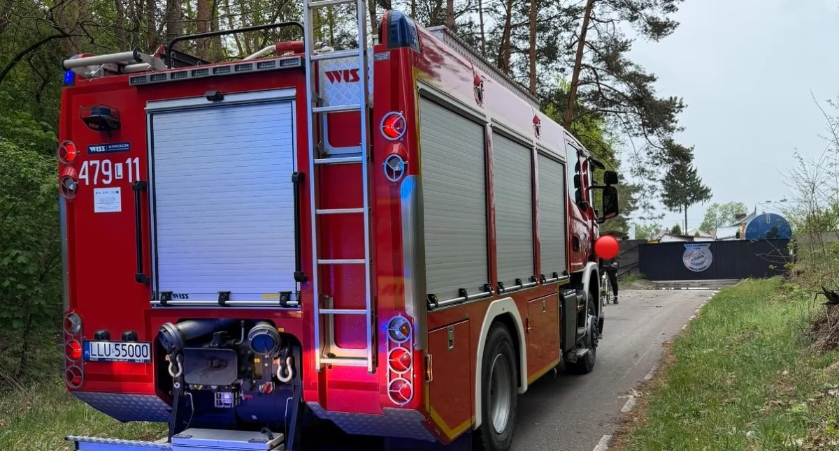 Wypadek rowerzysty w Krzywdzie. Interweniowały służby ratunkowe