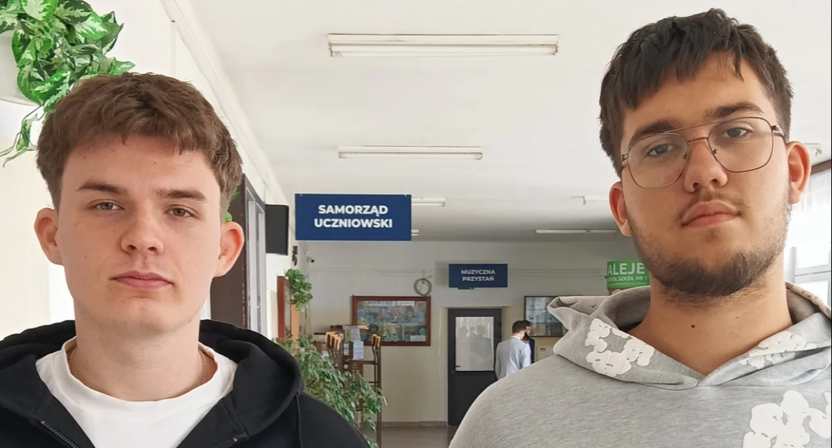 Sukces uczniów Zespołu Szkół Nr 1 w Łukowie! Kacper Antoniak i Filip Ziętara finalistami ogólnopolskiego konkursu