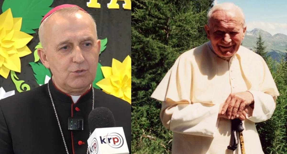 Biskup Suchodolski dla Łuków. TV wspomina obiad z Janem Pawłem II: Na stole były rosół i gołąbki