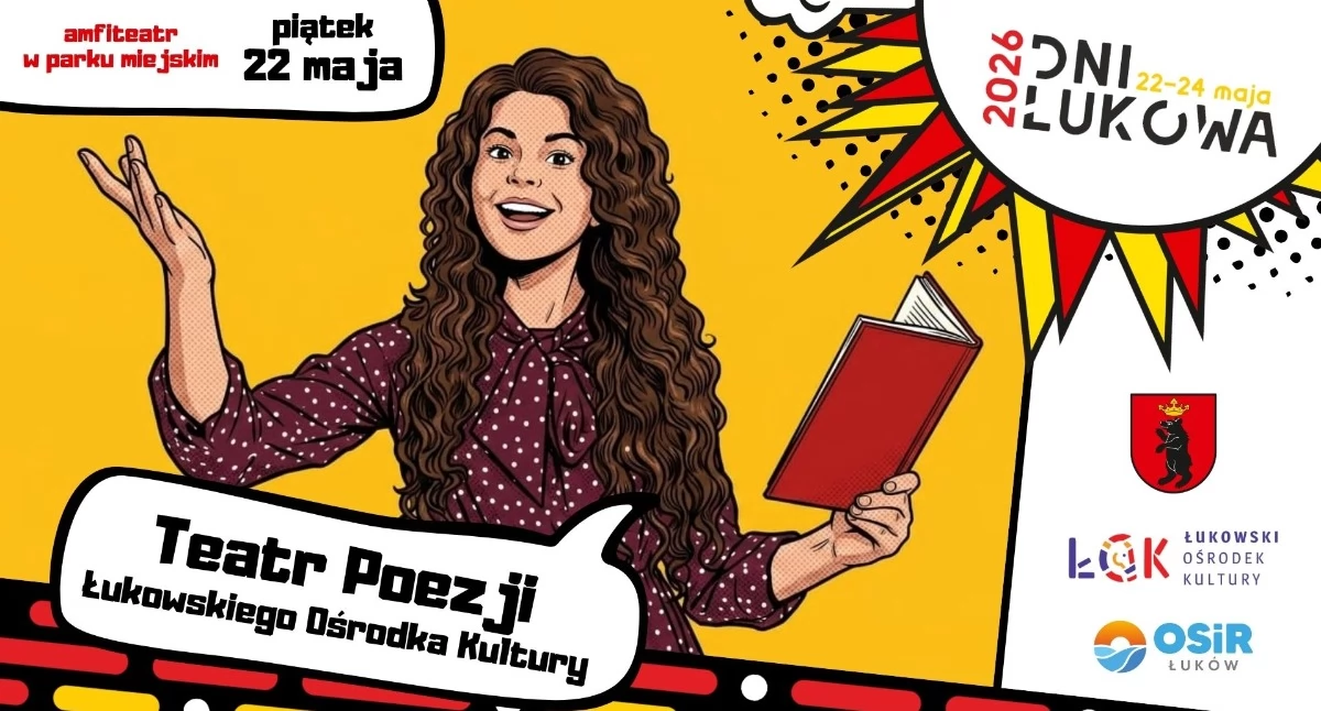 Utalentowani recytatorzy na scenie. Teatr Poezji ŁOK ozdobą Dni Łukowa