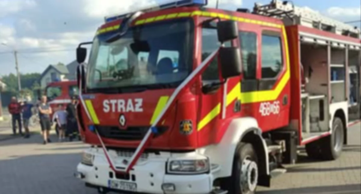 Nowy wóz strażacki w OSP KSRG Dąbie! Renault Midlum wzmocni bezpieczeństwo mieszkańców [ZDJĘCIA]
