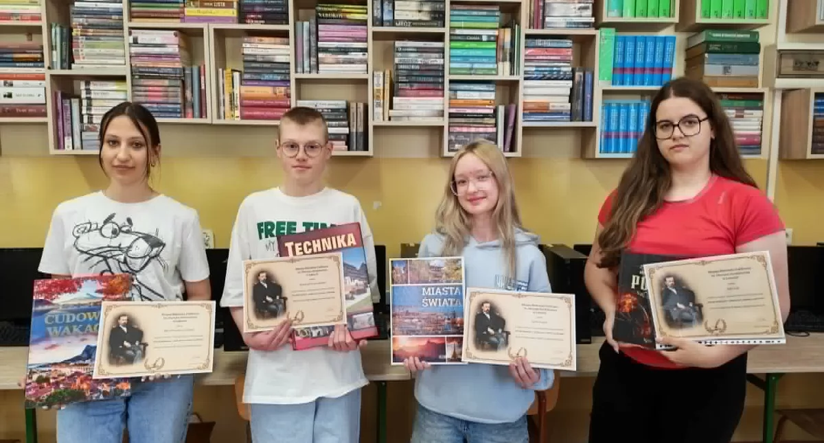 Sienkiewicz znany w „Reymoncie”. Sukces uczniów ZS nr 3 w Łukowie!