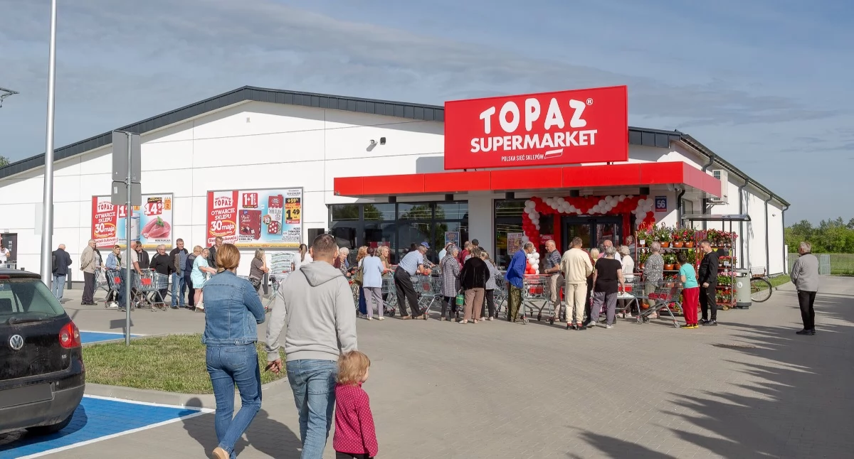 Nowy wymiar zakupów w Stoczku Łukowskim. Polska sieć TOPAZ otwiera nowoczesny supermarket