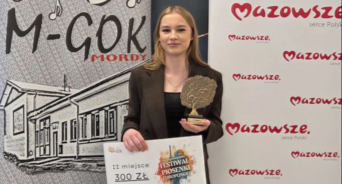 Zosia Szczuchniak na podium w Polsce! Uczennica z Łukowa zachwyciła jurorów